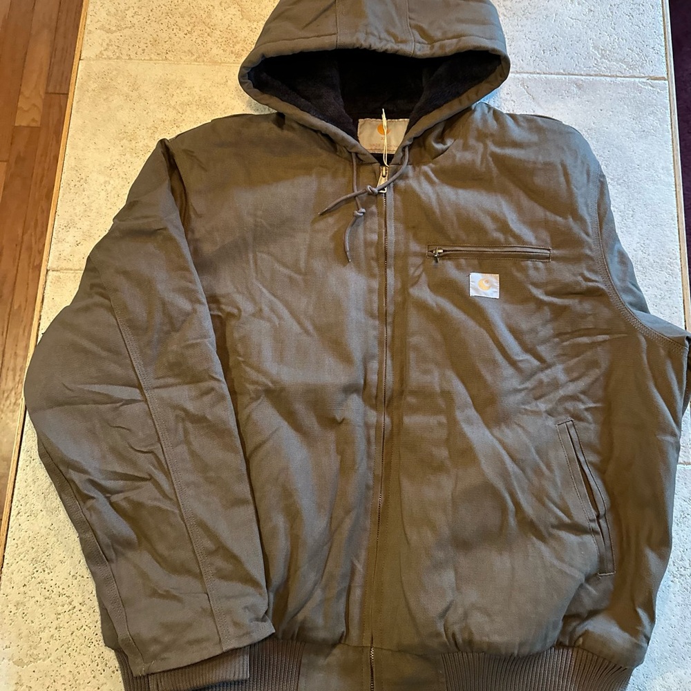 Carhartt Fleece lined Duck Jacket